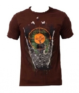 Cotton t-shirt feel free printed
