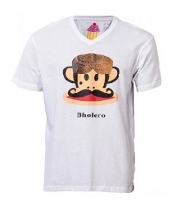 Cotton t-shirt offset printed